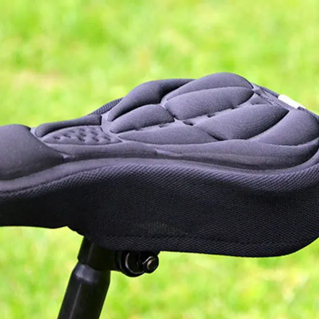 Super soft cover for mountain bike saddle