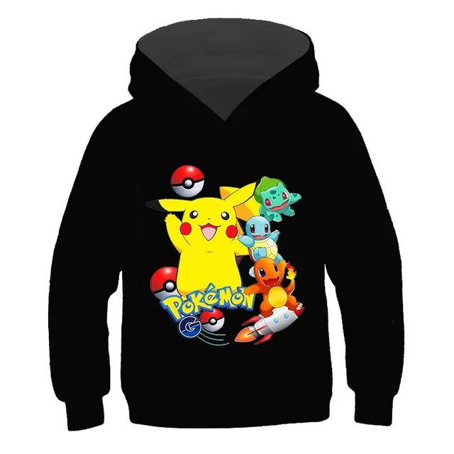 Stylowy dres dla dzieci z motywem Pokémon - różne typy