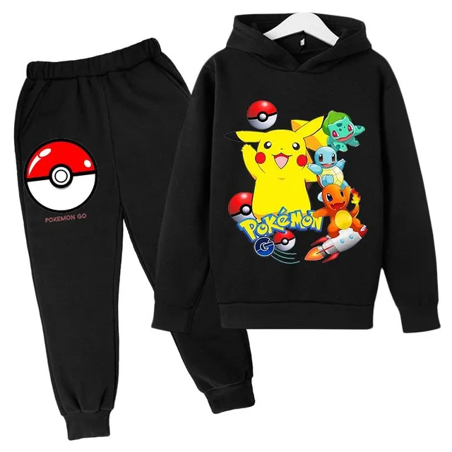 Kids stylish tracksuit with Pokémon motif - various types