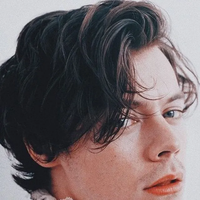 Poster with British pop singer Harry Styles