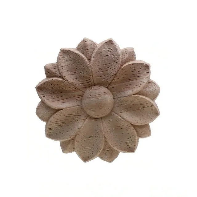 Decorative carved flower