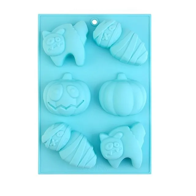 Moule à pâtisserie en silicone tendance avec motif Halloween