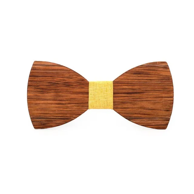 Drewniany krawat dla mężczyzn