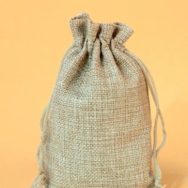 Sacs-cadeaux en jute 50 pcs