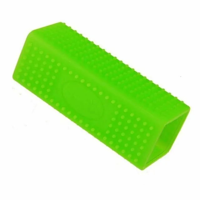 Brosse en silicone pour poils