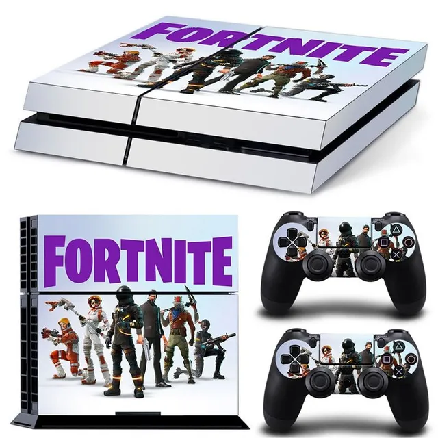 Protective self-adhesive cover for Fortnite-printed game controllers TN-PS4-6942