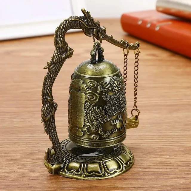 Tibetan bell with ornaments