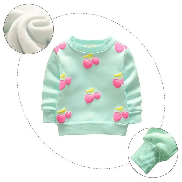 Baby soft sweatshirt with 3D embroidery © Babies, Toddlers