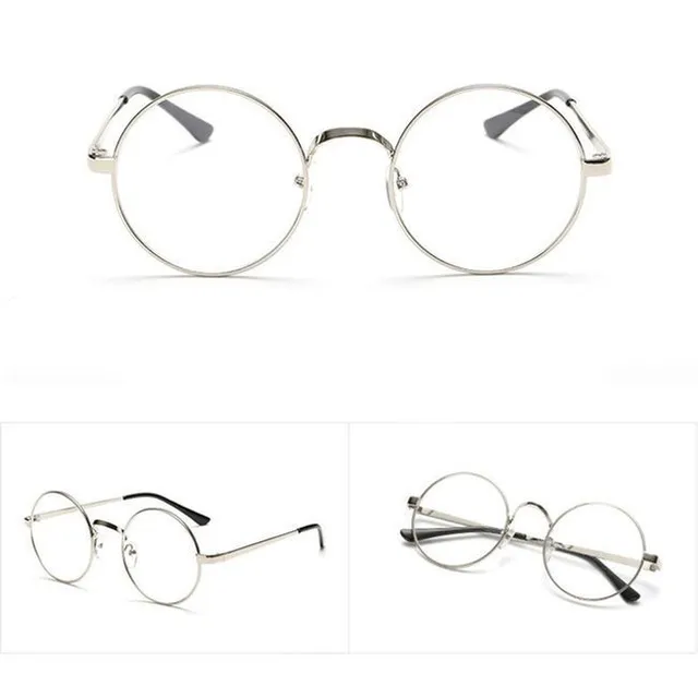 Retro glasses with round frames