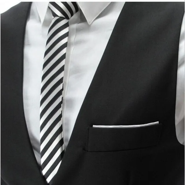 Pánska štýlová formálne oblekové vesta zapínaná na gombíky - viac variantov