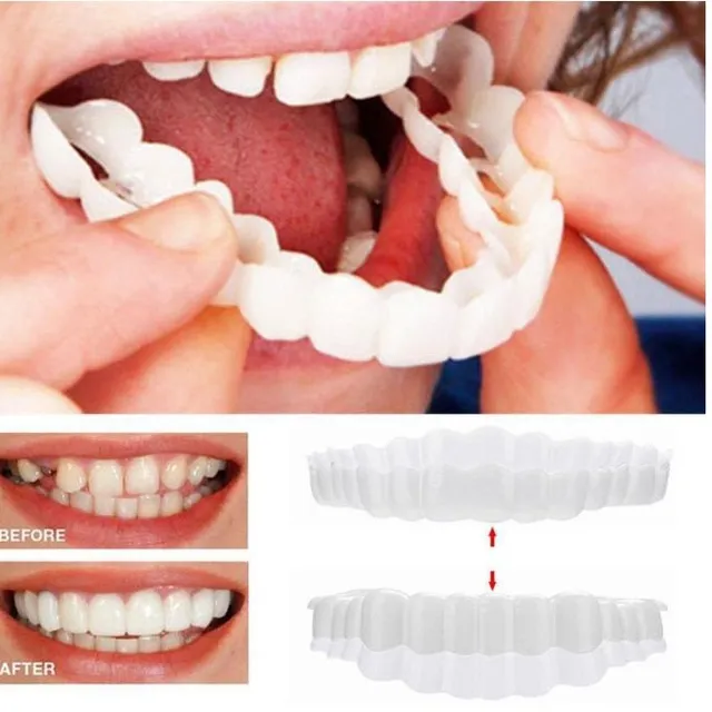 Vysoce kvalitní silikonová zubní náhrada pro krásný úsměv