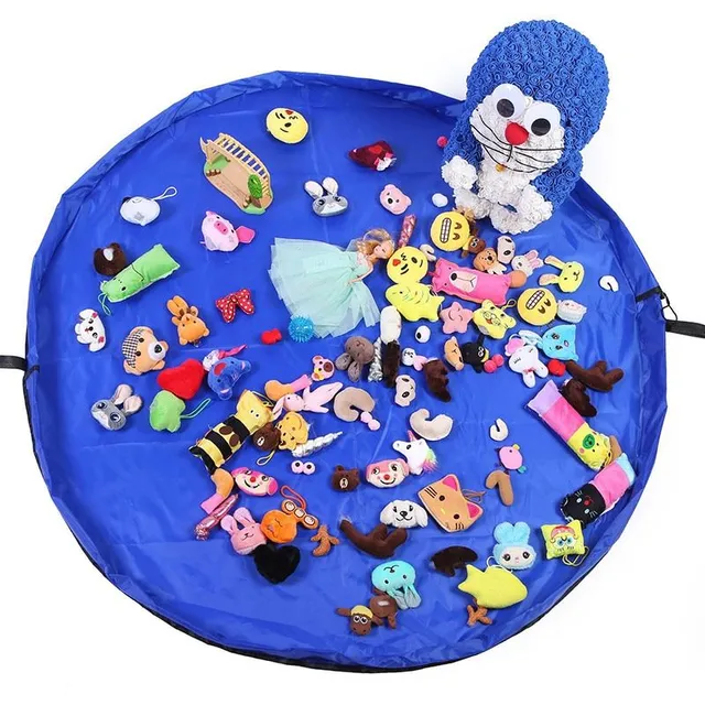 Play mat for children - toy bag