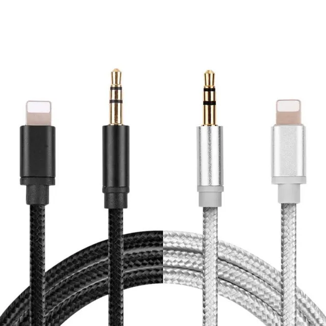 Audio cable connecting Lightning to 3.5mm jack