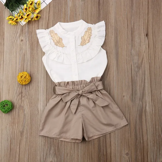 Children's summer set clothes for girls