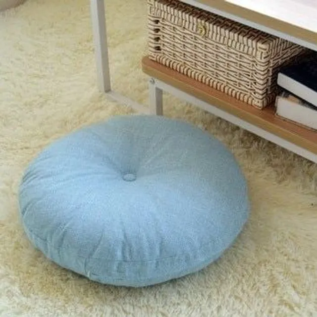 Coussin rond pour s'asseoir