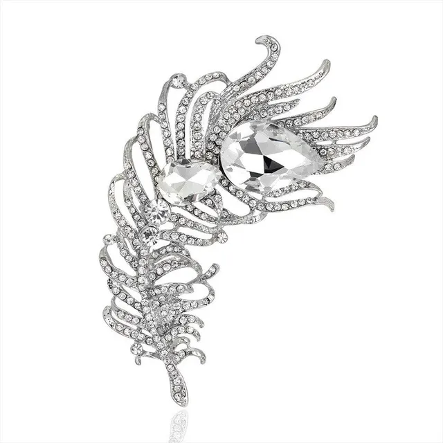 Luxury modern Depa lapel brooch