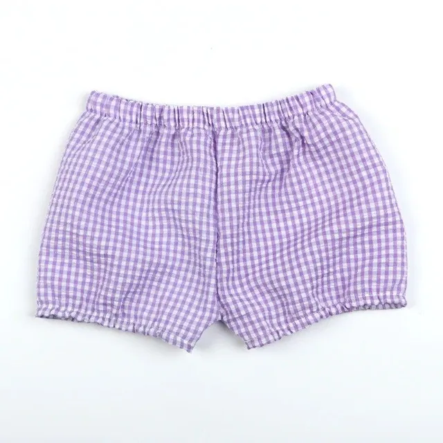 Kendall Girls' Shorts (dievčenské šortky Kendall) fialova 4