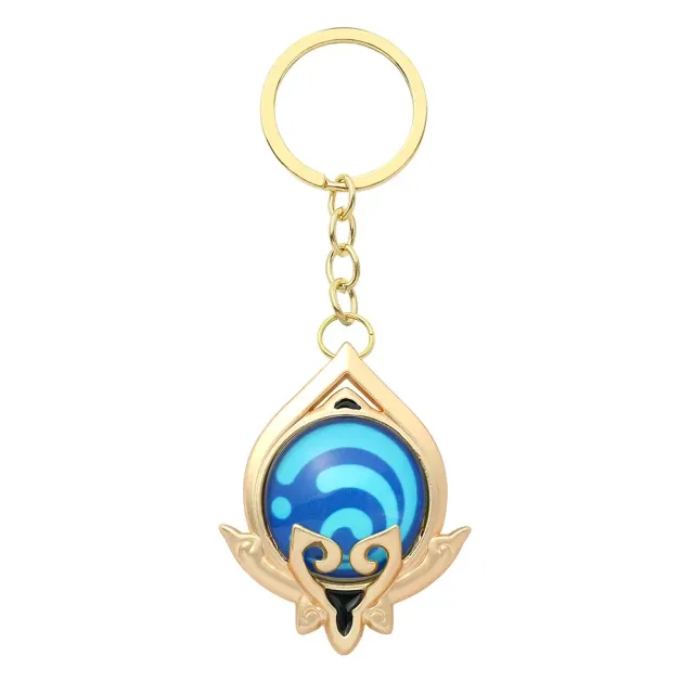 Genshin Impact Keychain z elementem Vision Divine Eye