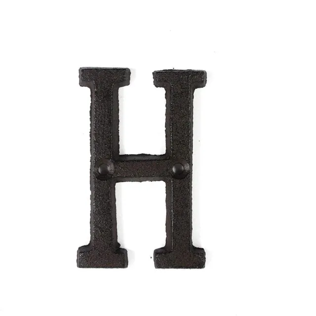 Decorative iron letter C527