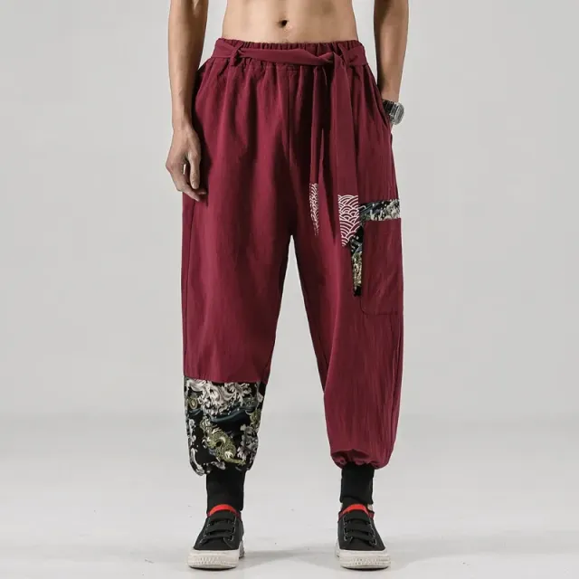 Men's vintage harem pants Lamar