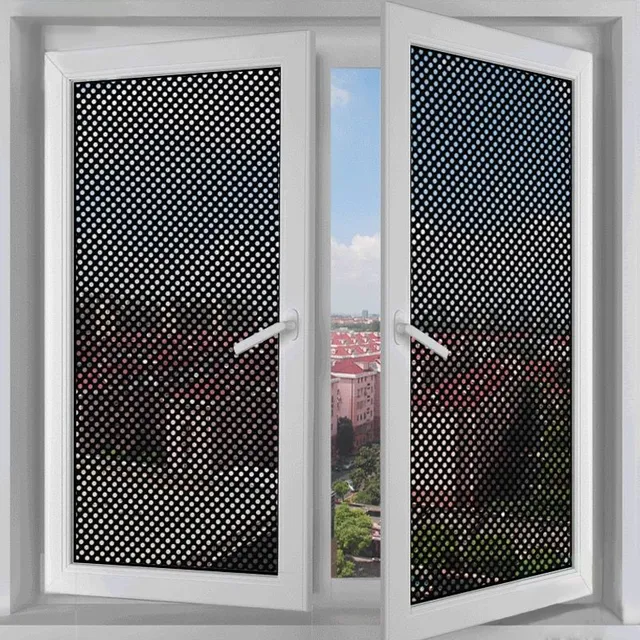 Self-adhesive sun screen for window - 45 cm