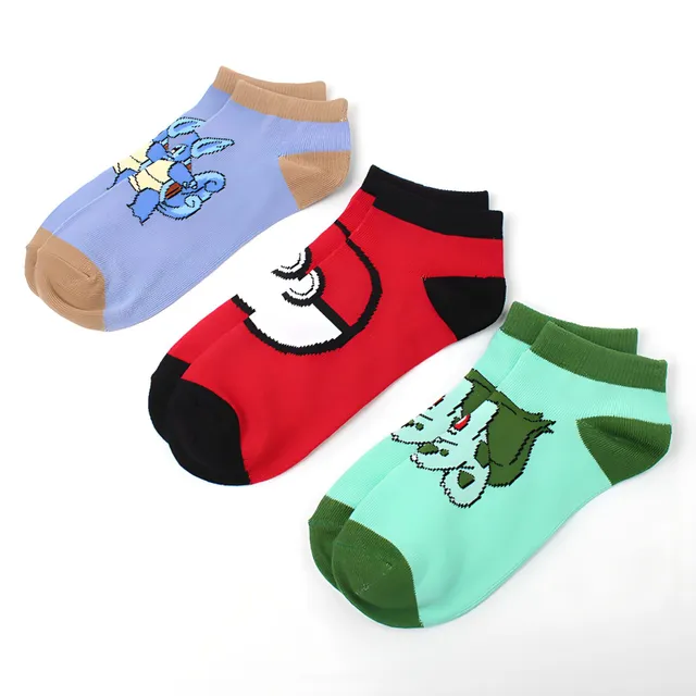 Baby ankle socks with Pokemon theme - 1 pair