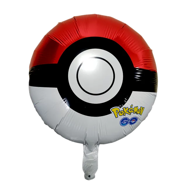 Beautiful set of inflatable balloons with Pokemon theme