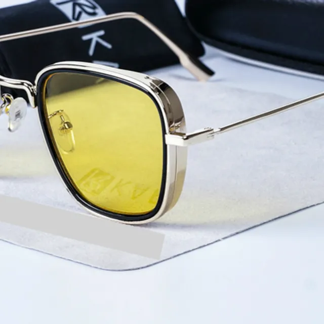Luxurious square sunglasses for men and women