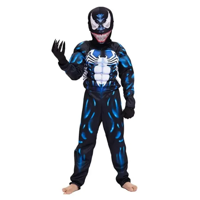 Baby cosplay costume in the performance of the favorite Venom