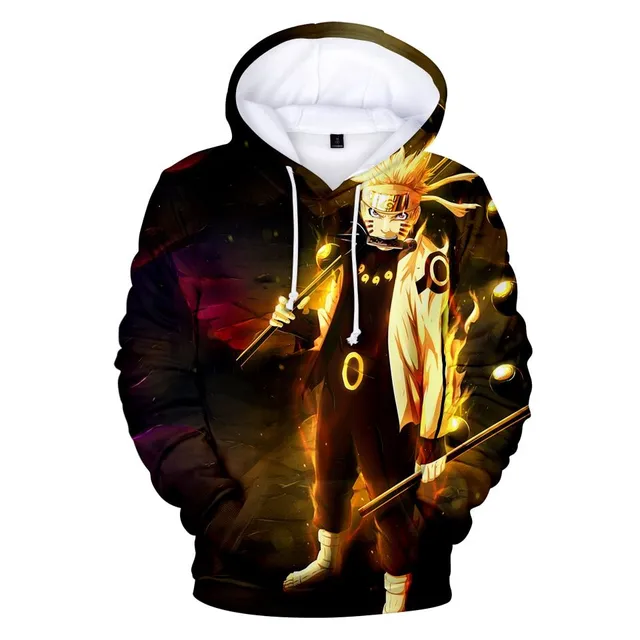 3D sweatshirt for men and women with Naruto motif