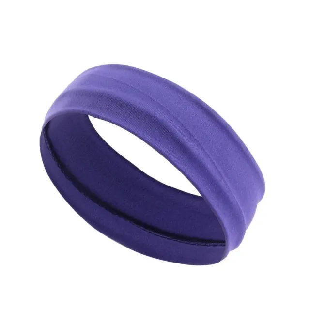 Summer single color sports headbands for women - suitable for yoga and other sports