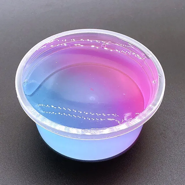 Estiloso slime multicolor para jugar para niños Monika