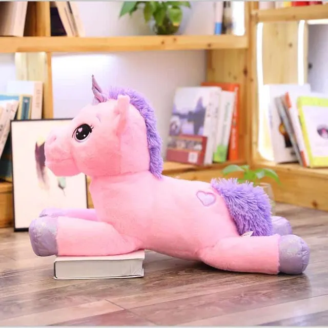 Licorne en peluche de luxe 80cm/110cm