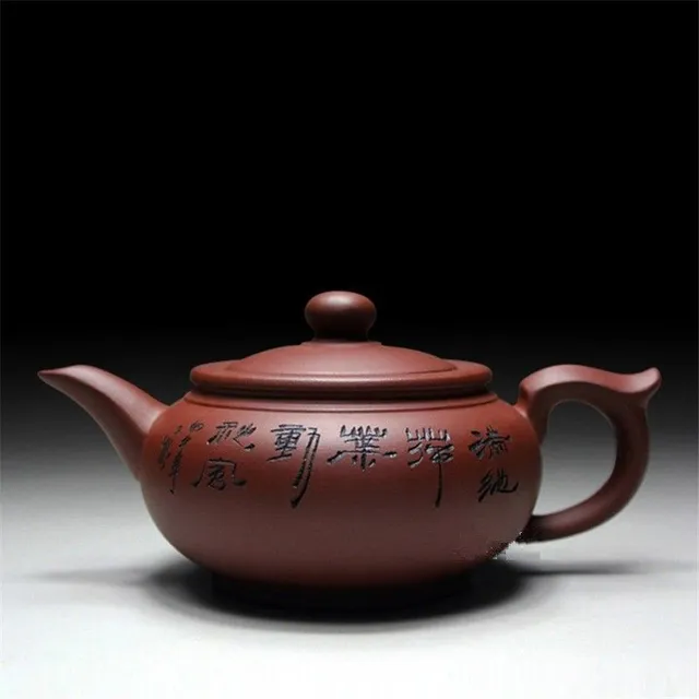 Ceramic teapot Chinese motif