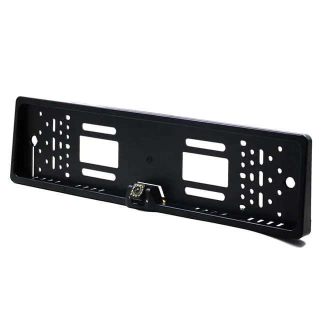 LED parking camera in the number plate frame