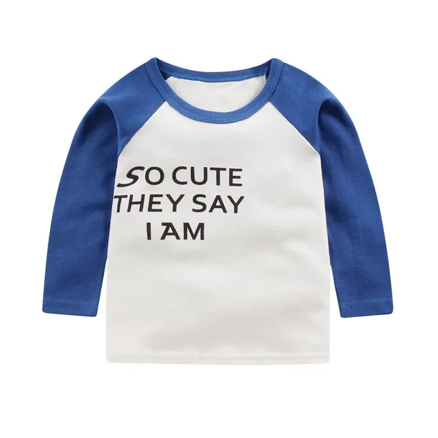 Cute baby t-shirt with long sleeves