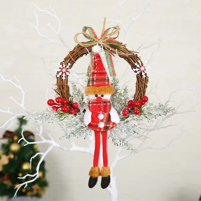 Vánoční dekorační věnec