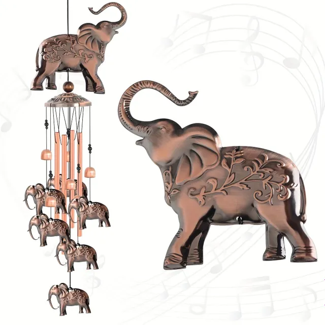 Bronzový slon - Zvonkohra se štěstím