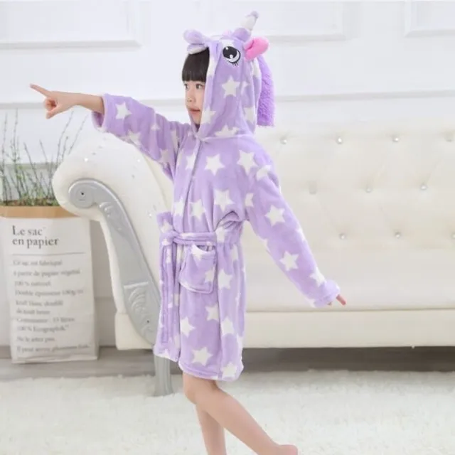 Cute baby robe unicorn Falco