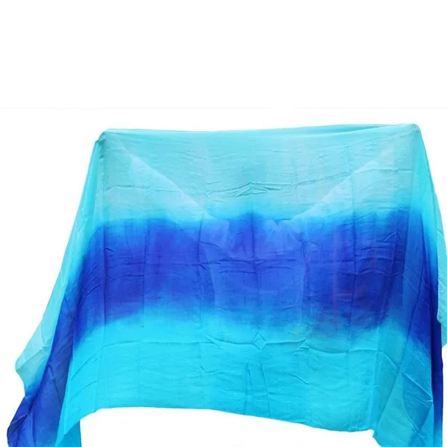 Baby silk scarf colored Azariah 1