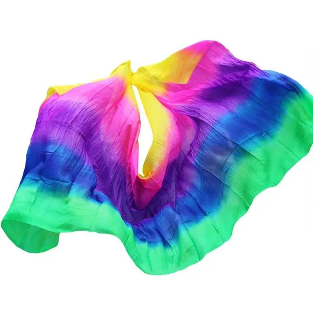 Baby silk scarf colored Azariah