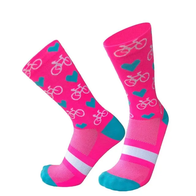 Funny comfortable cycling socks - more variants