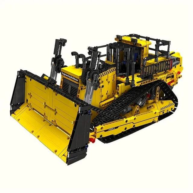 Mechanická stavebnice Buldozer - Hračka na stavění