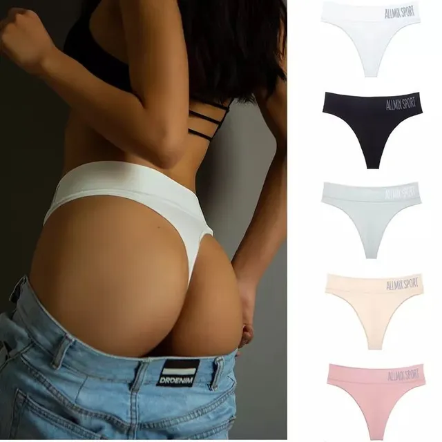 Fashionable soft cotton panties with high waist