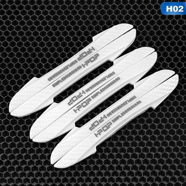 6pcs/set Auto Car Door Edge Protection Protective Strip Protective Strip Scratch Protection Auto Door Crash Bar