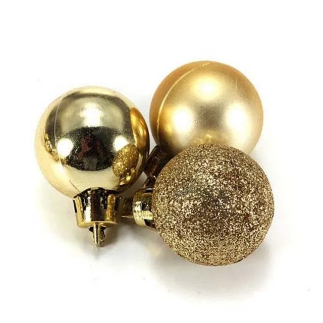 Christmas Ball Gold 24 pcs