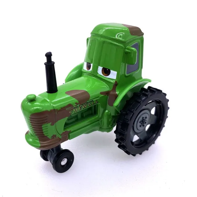 Model de tractor modern și stilat, de dimensiuni mici, pentru joacă din filmul Disney preferat, Mașini