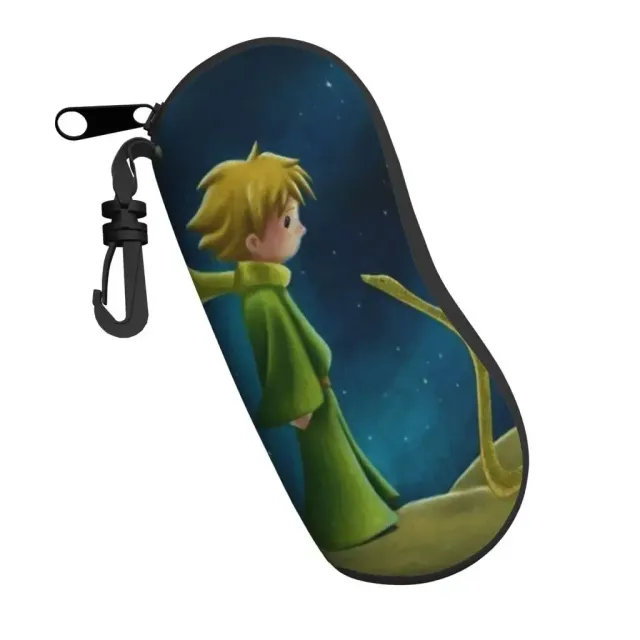 Drawn case for glasses with the theme of Little Prince