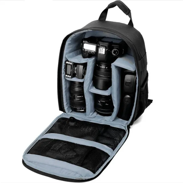 Multifunkční batoh na fotoaparát Video Digitální zrcadlovka Bag Vodotěsný venkovní fotoaparát Pouzdro na fototechniku pro Nikon/pro Canon/DSLR