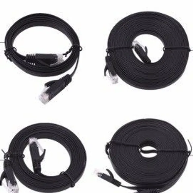 UTP cable black, 3M